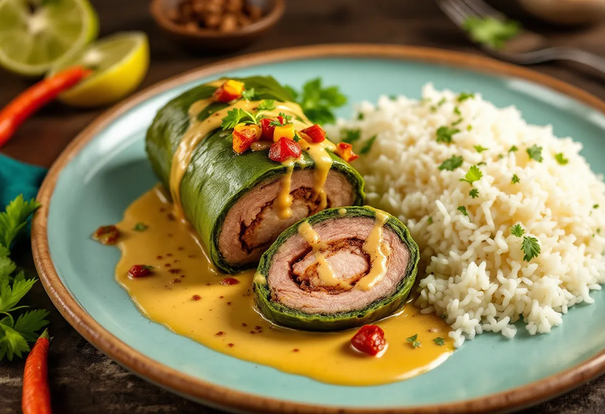 Sakay-Curried Ravitoto Roulade recipe image