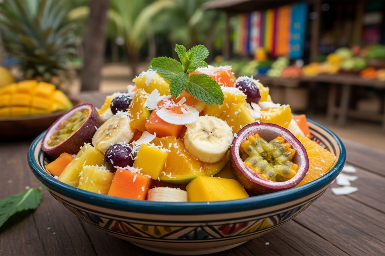 Salade de Fruits de Bangui recipe image