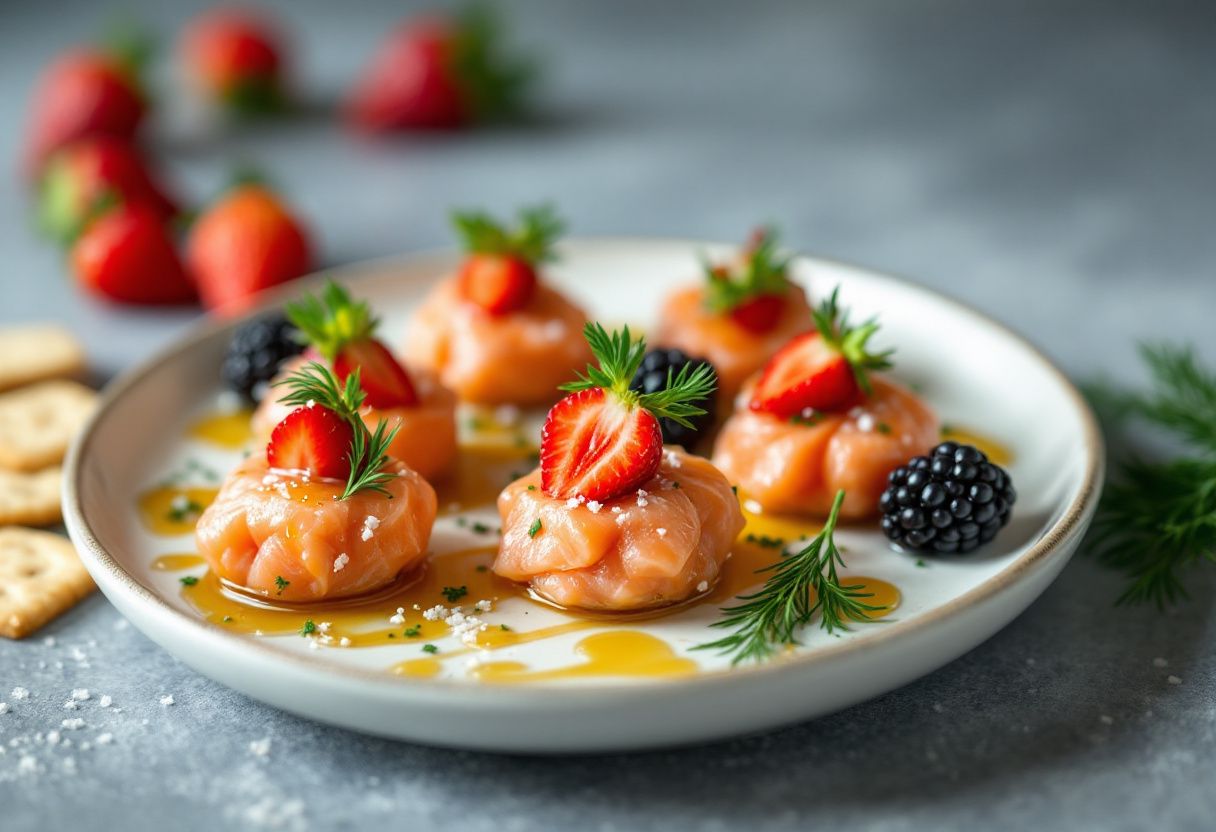 Salmon Berry Bites recipe image