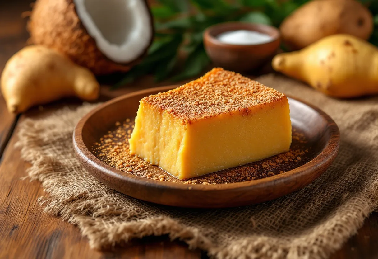 Santomean Pudding recipe image