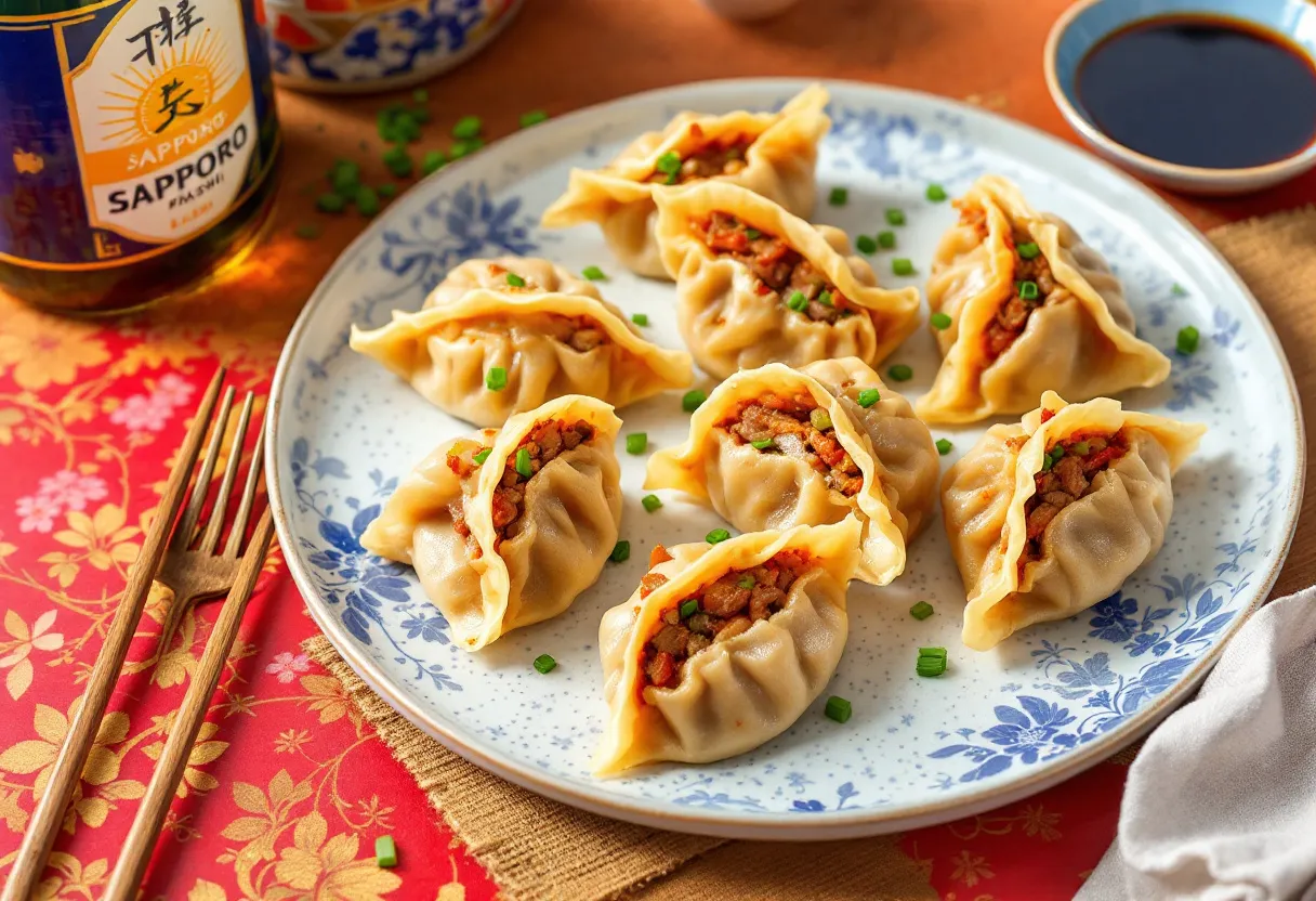 Sapporo Butter Hashi Dumplings recipe image