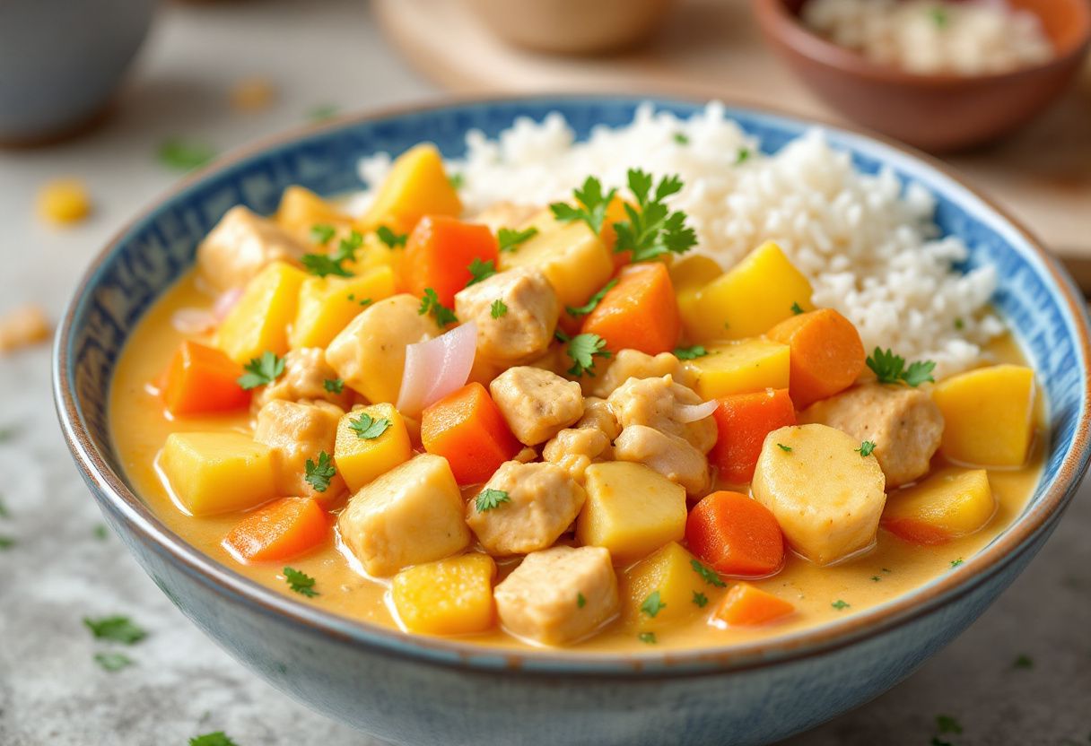 Sapporo Cream Curry recipe image