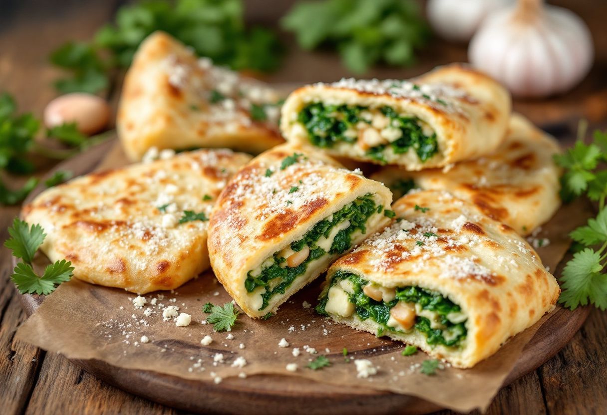 Sarımsaklı Gözleme recipe image