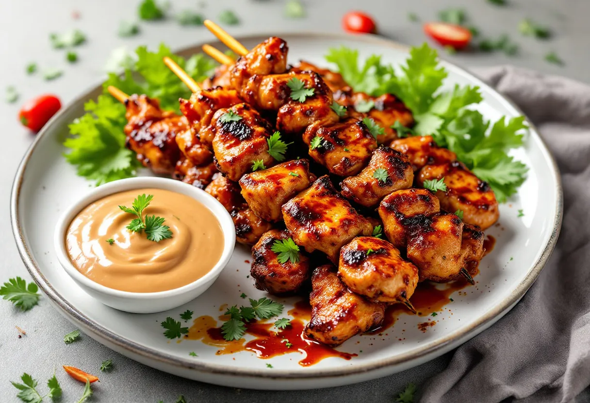 Sate Ayam Betawi recipe image