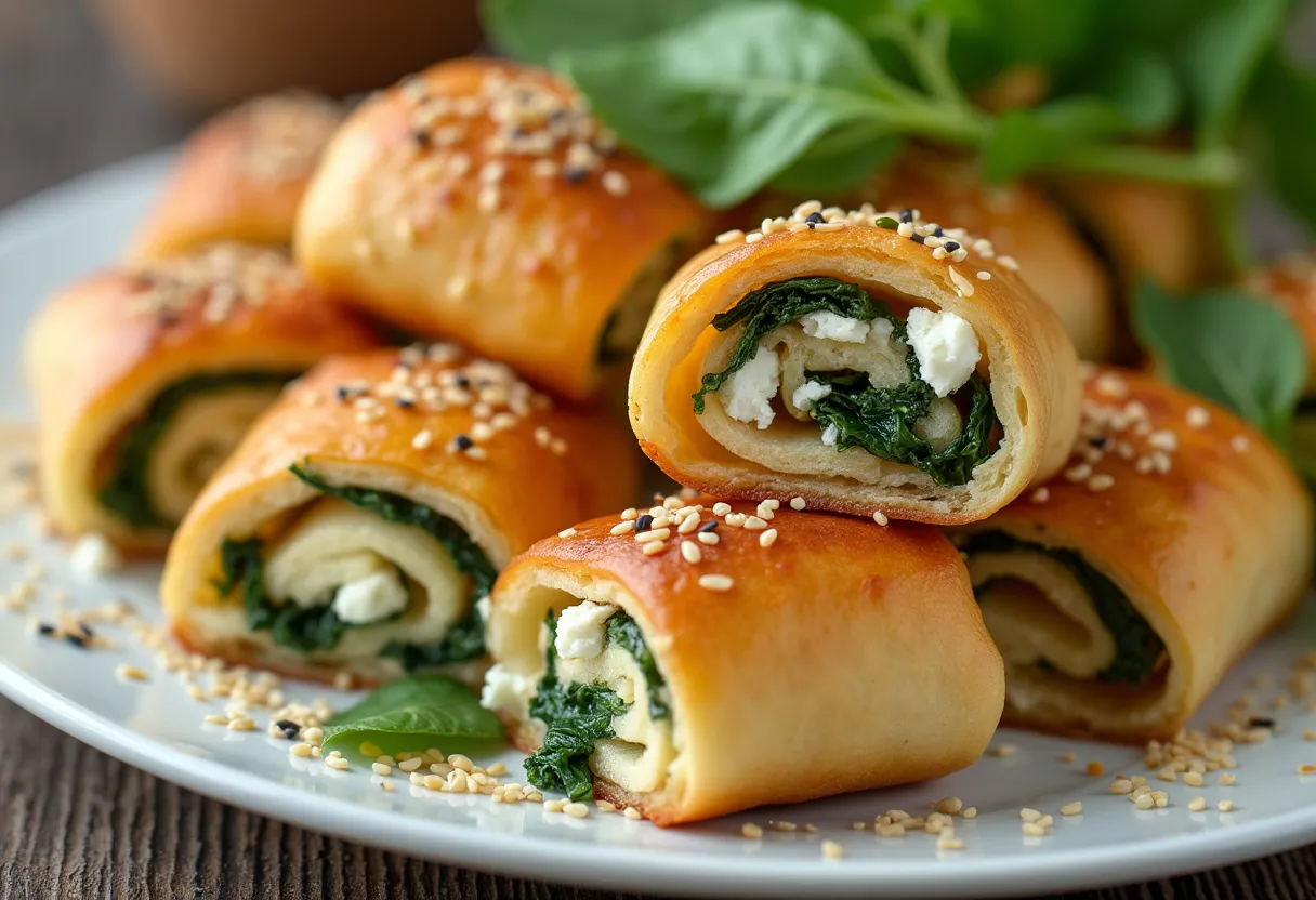 Savory Laconia Rolls recipe image