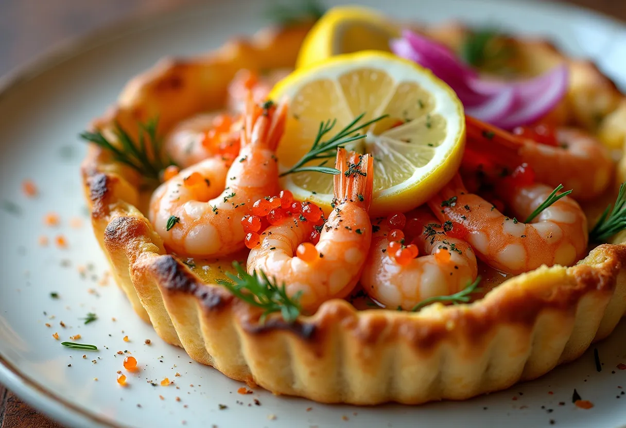 Savoury Skagen Pie recipe image