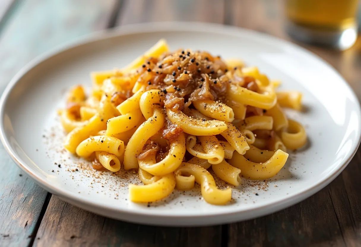 Schwäbische Käsknöpfle recipe image