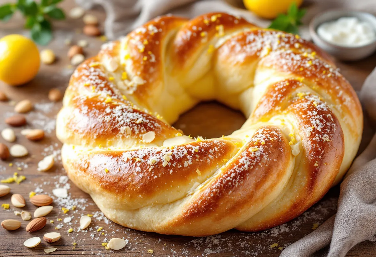 Schwäbisches Hefekranz recipe image