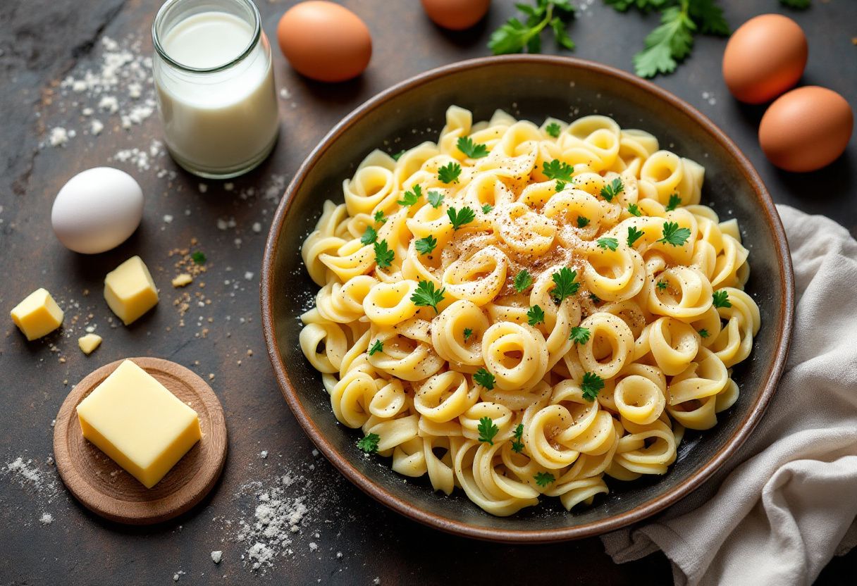 Schwarzwälder Kartoffelspatz recipe image