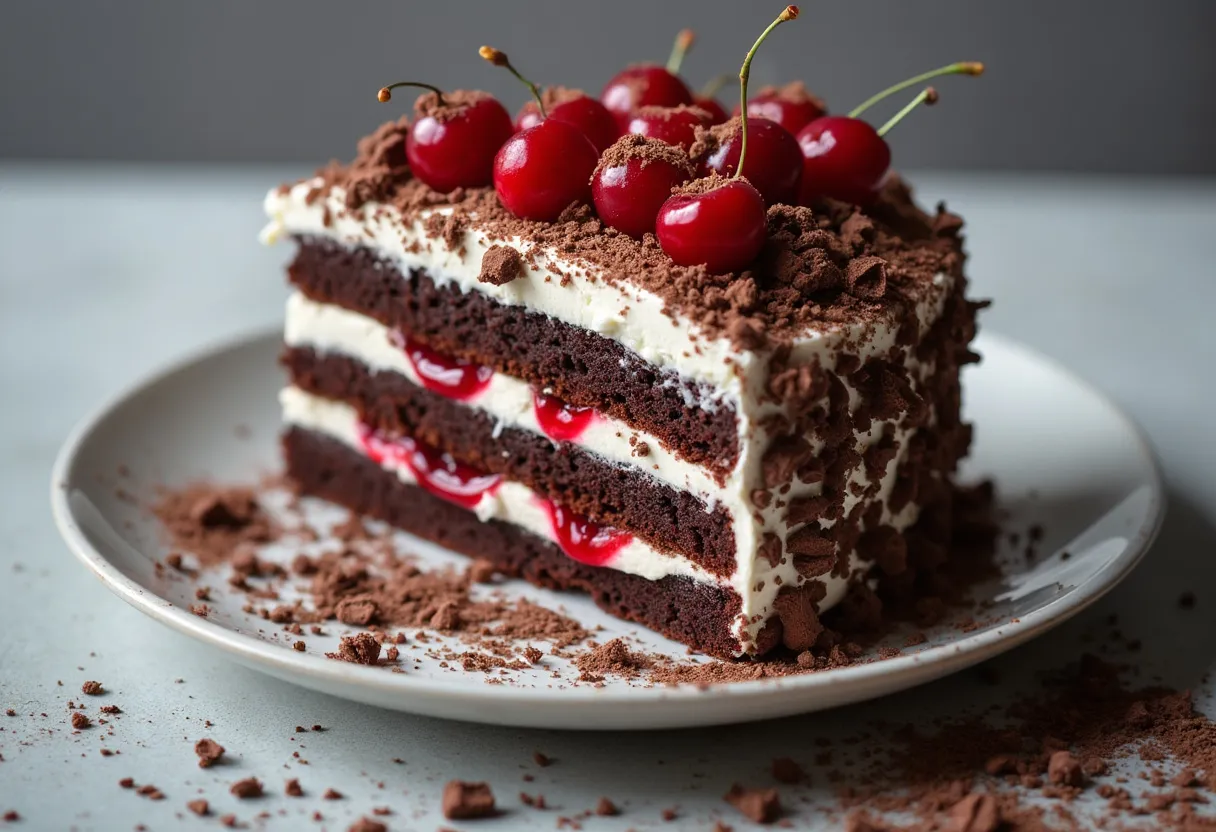 Schwarzwälder Kirschtorte recipe image