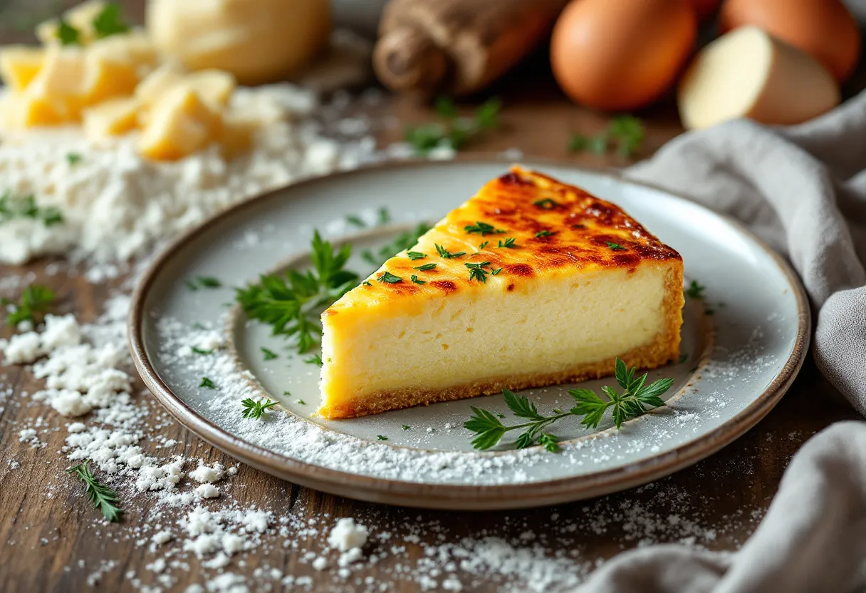 Schwarzwälder Räucherkäsekuchen recipe image