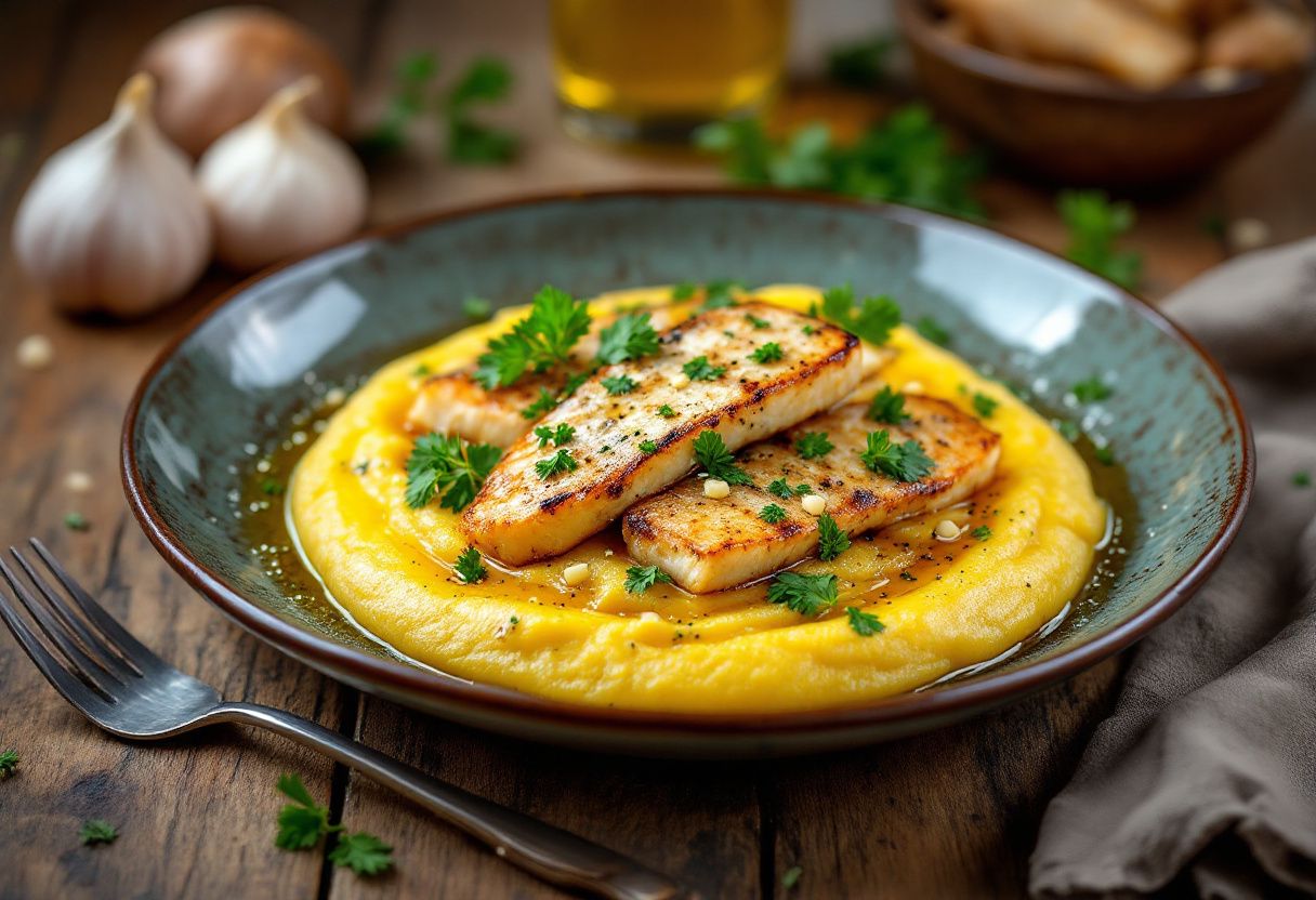 Scopeton con Polenta recipe image