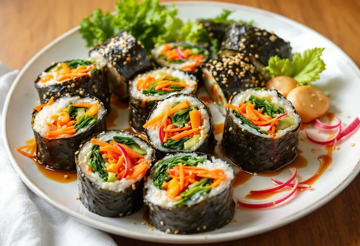 Seoul Butter Kimbap Rolls recipe image