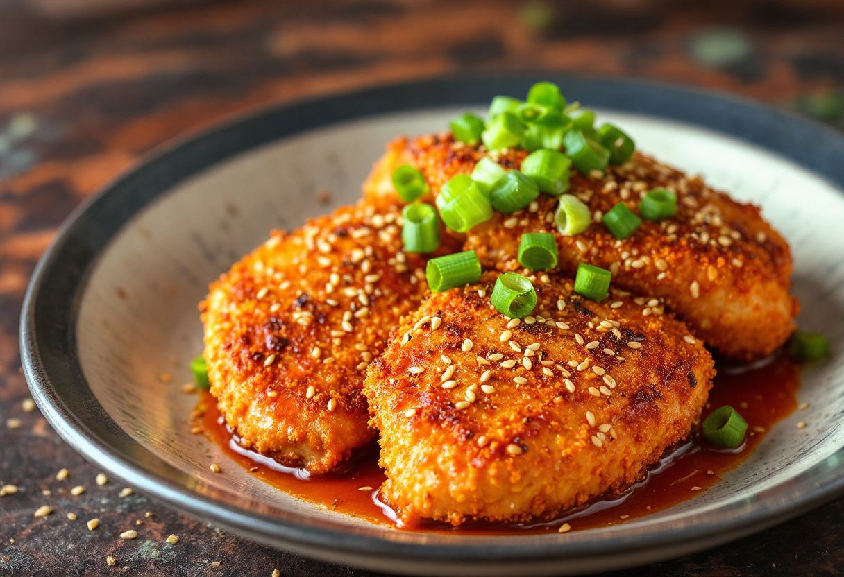 Seoul Crusted Chicken recipe image