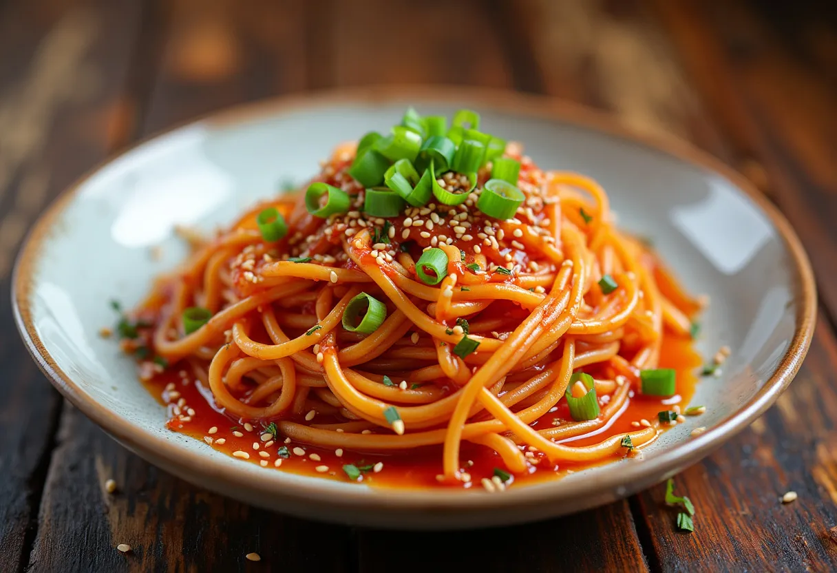 Seoul Fire Noodles recipe image