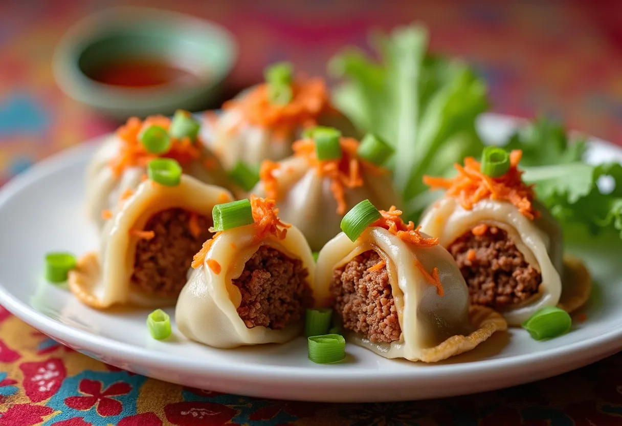 Seoul Spiced Mandu recipe image