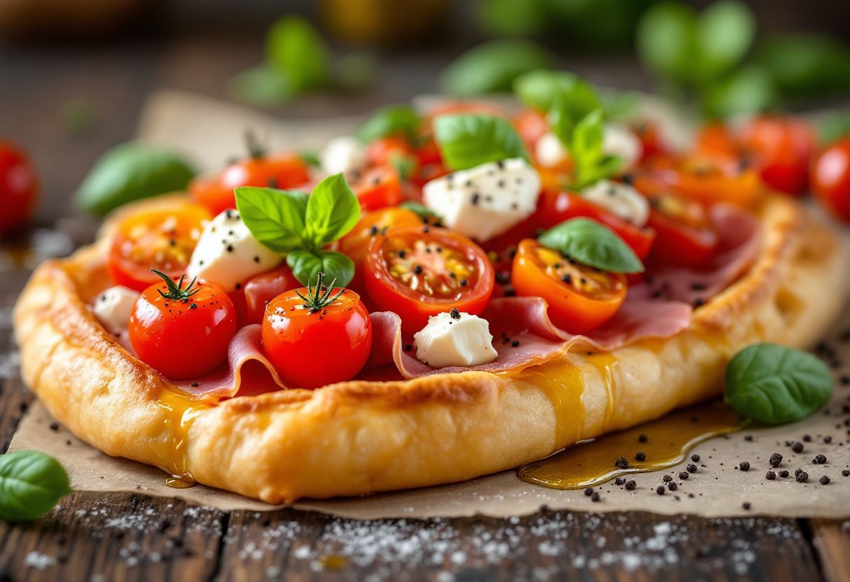 Serrano Sunset Tartlet recipe image