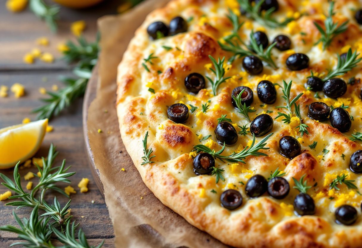 Sète-Infused Fougasse recipe image