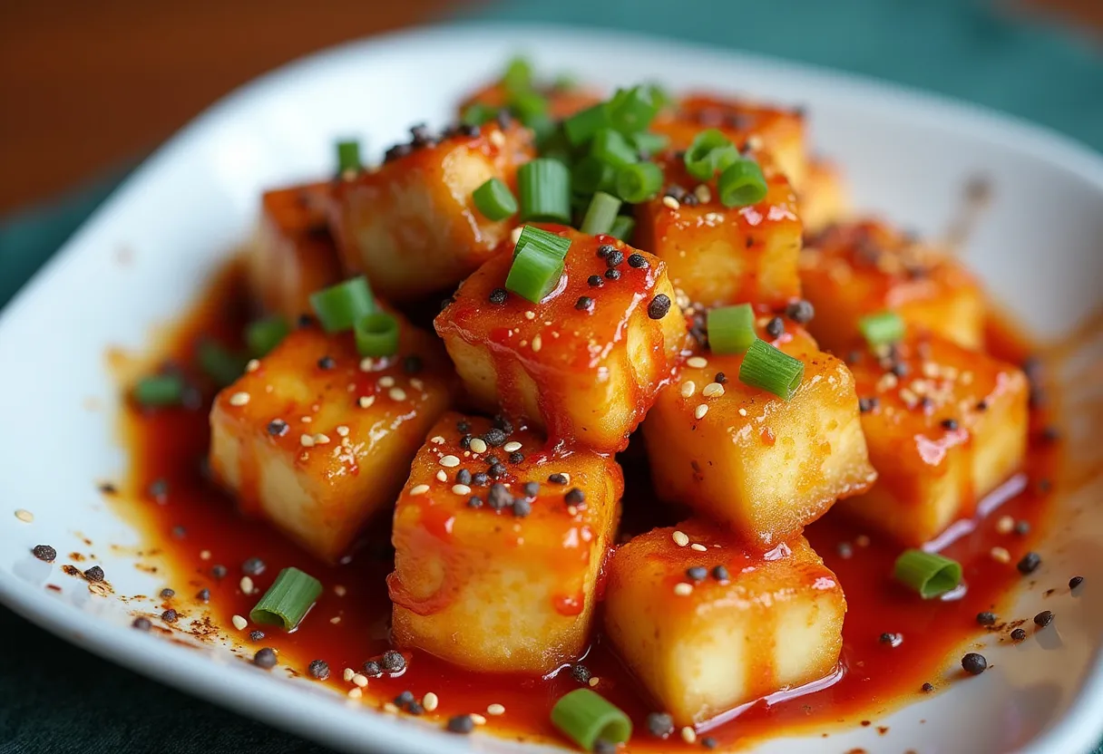 Sichuan Firecracker Tofu recipe image