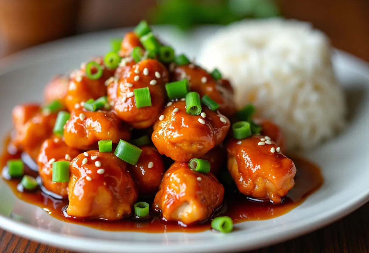 Sichuan Fusion Maple Bites recipe image