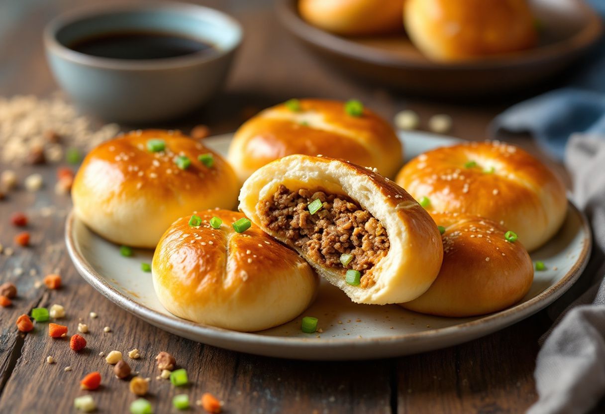 Sichuan Pepper Bun recipe image