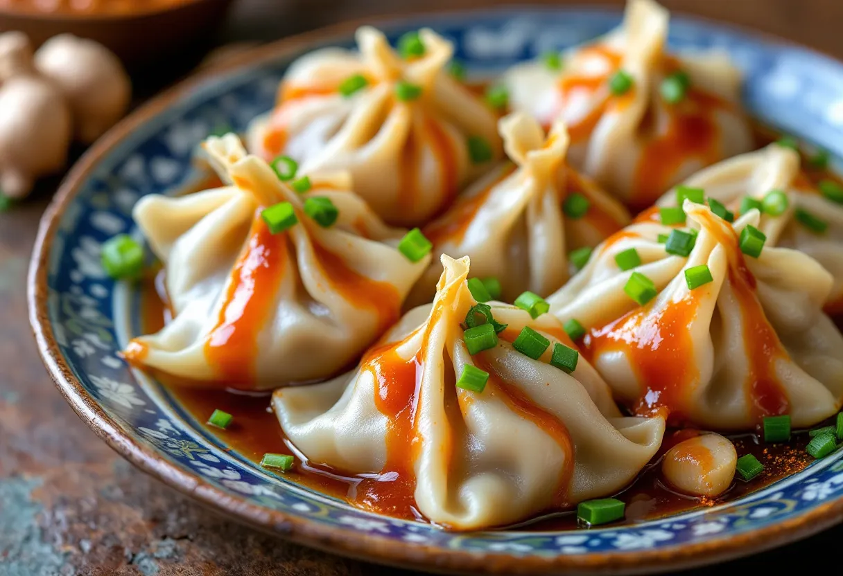 Sichuan Velvet Wontons recipe image