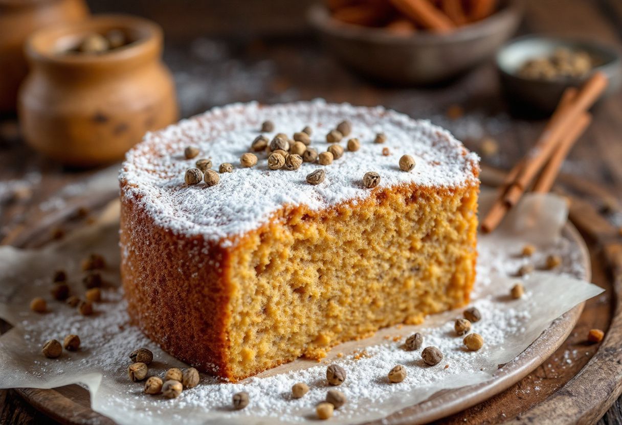 Silken Sichuan Spice Cake recipe image