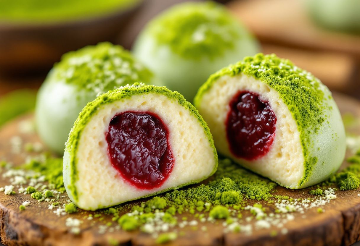 Silken Tofu Mochi Bites recipe image