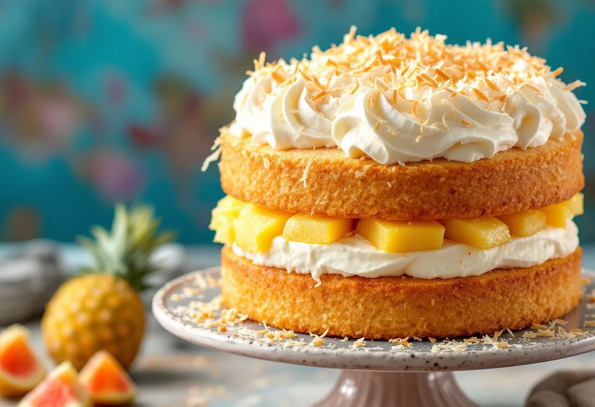 Sint Maarten Cloud Cake recipe image