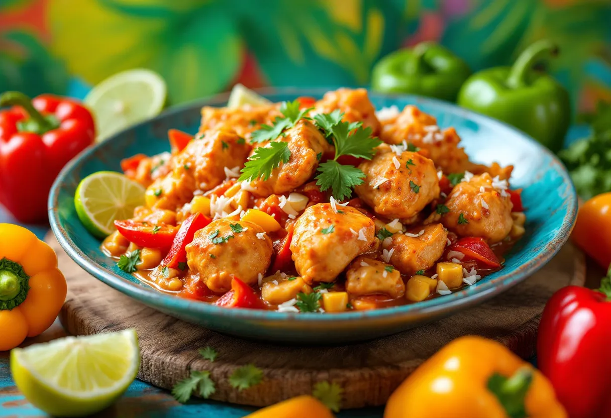 Sint Maarten Sunset Chicken recipe image