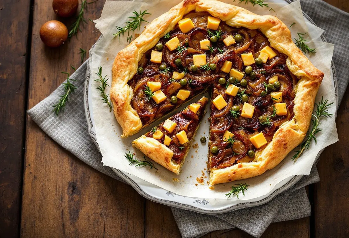 Smoky Monegasque Tart recipe image