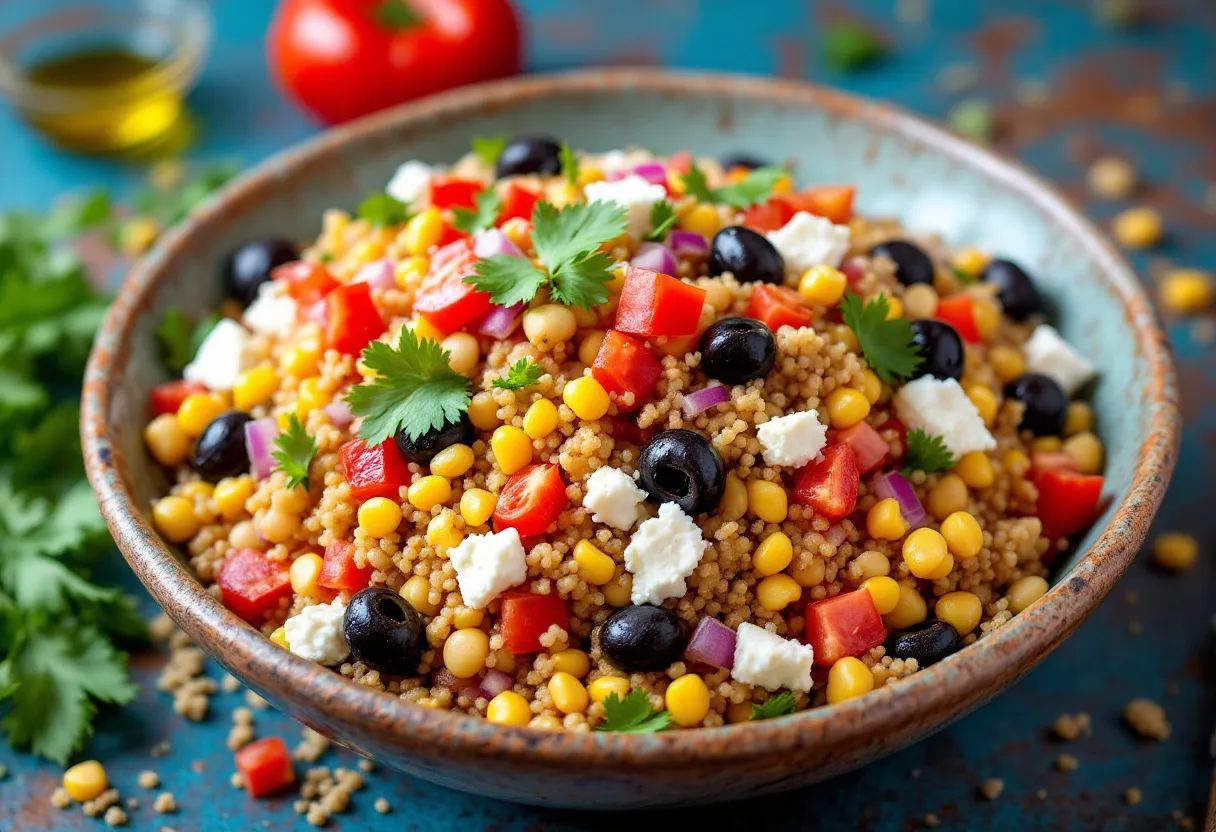 Solterito de Quinoa recipe image