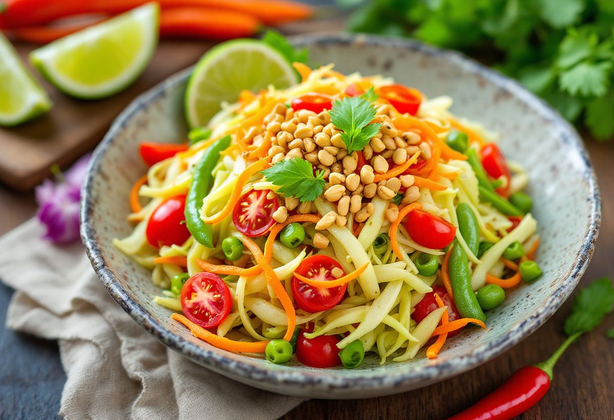 Som Tam Luang Prabang recipe image