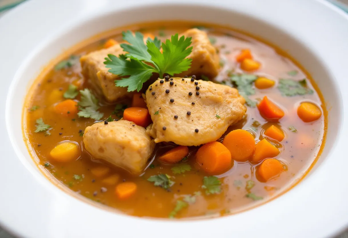 Sopa de Perdiz Cordobesa recipe image