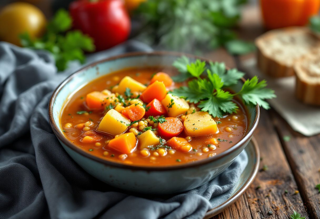 Sopa de Quinua recipe image