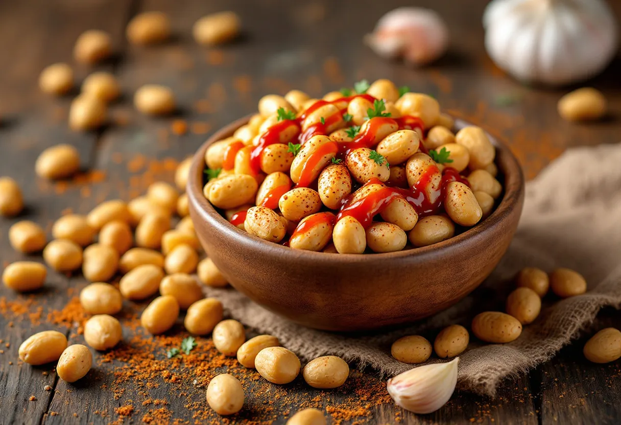 Southern Boiled Peanut Bowl recipe image