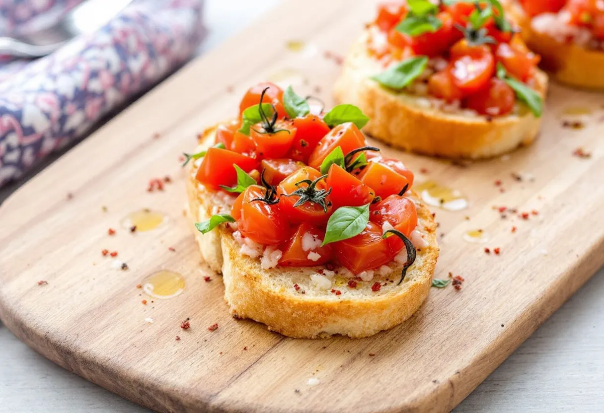 Southern Clove Craze Bruschetta recipe image
