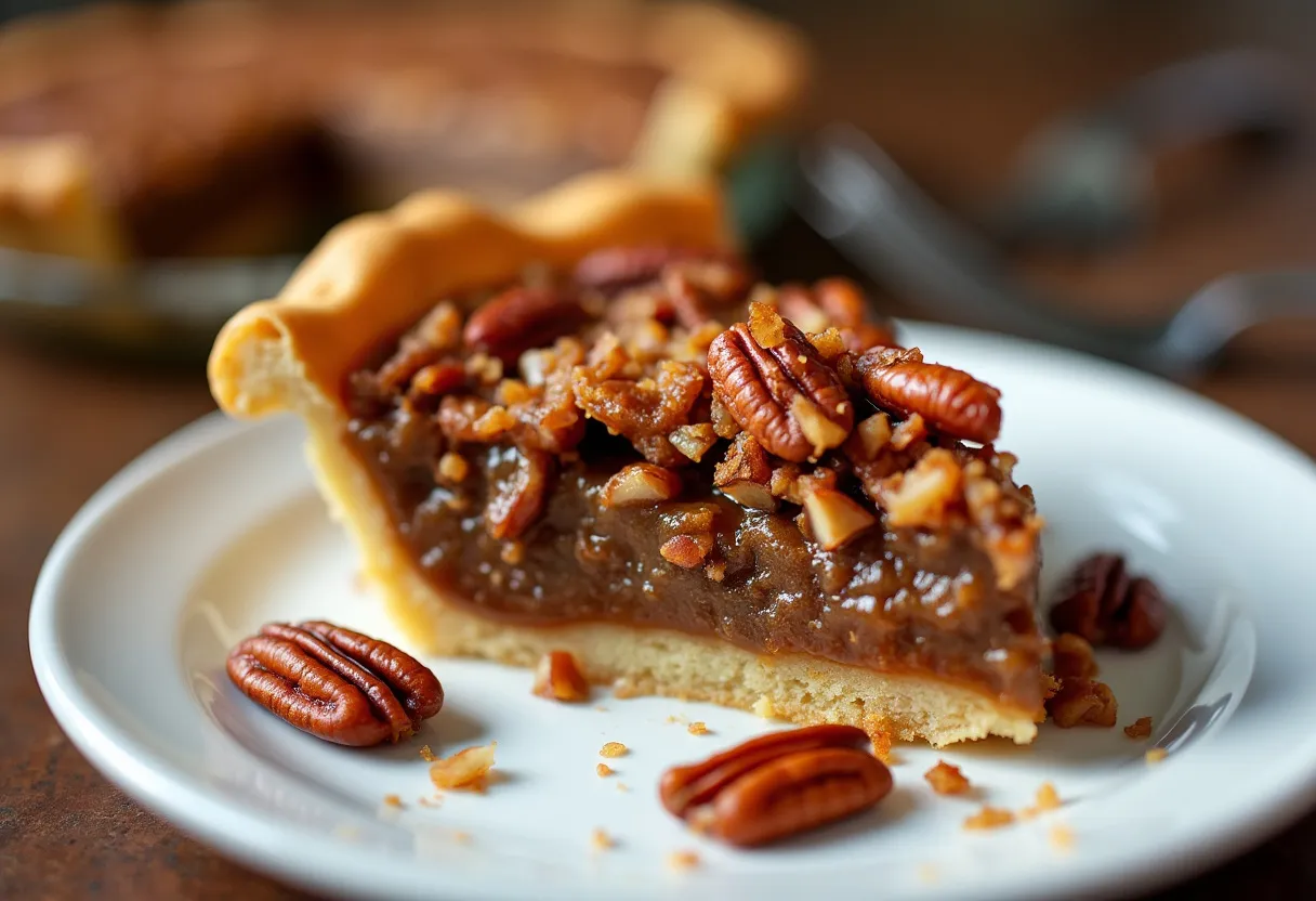 Southern Pecan Praline Pie recipe image