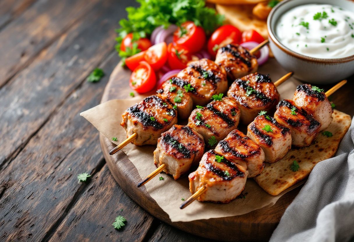 Souvlaki Ikaros recipe image