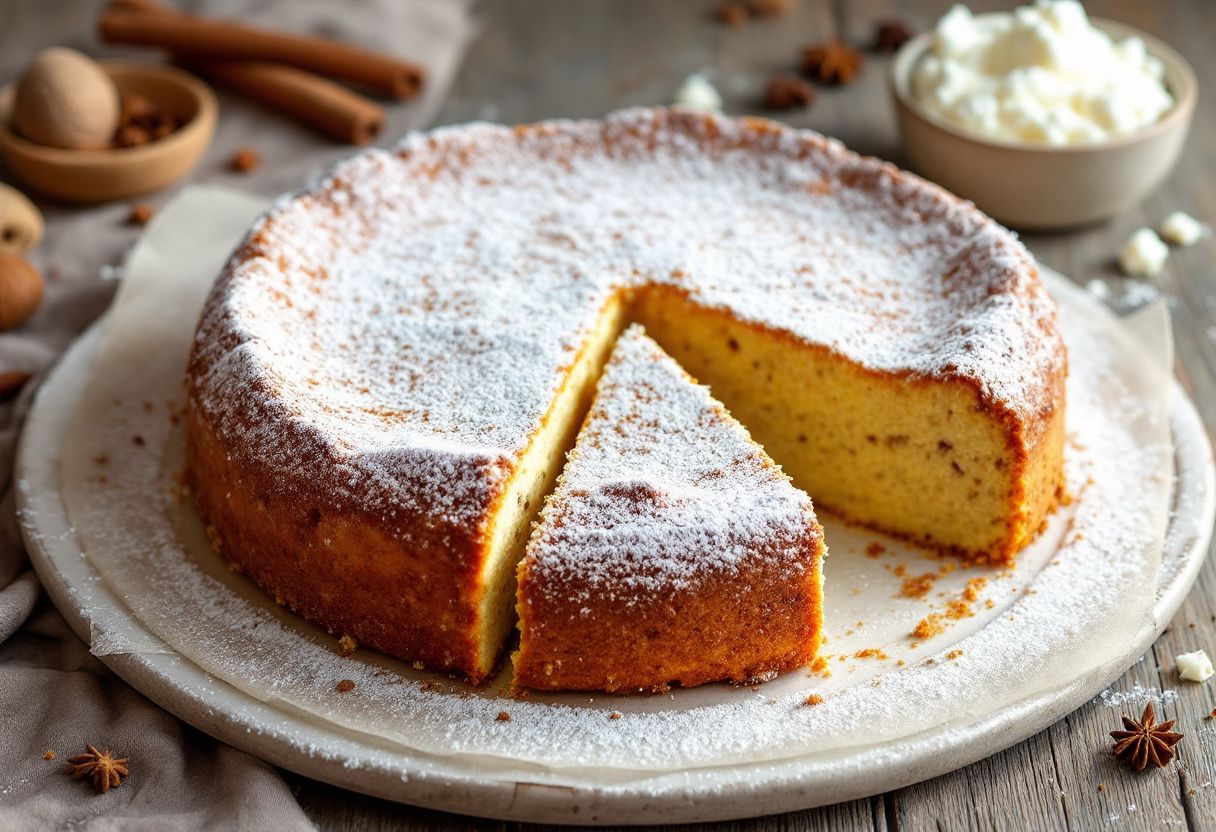 Spice-Infused Skyr Cake recipe image