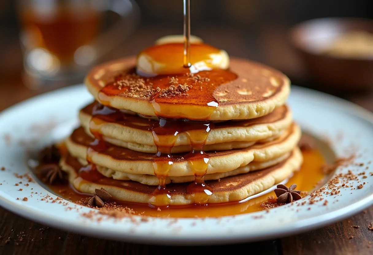 Spiced Rum Pancakes recipe image