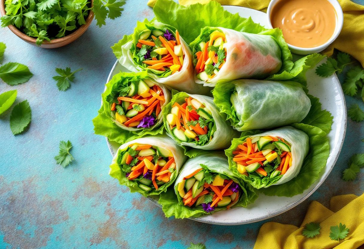 Spring Jade Rolls recipe image