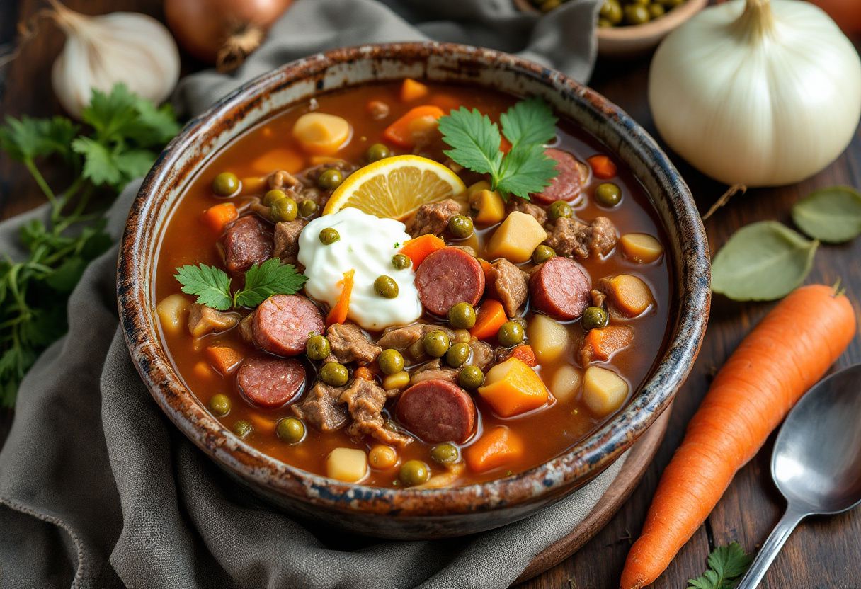 St. Petersburg Solyanka recipe image