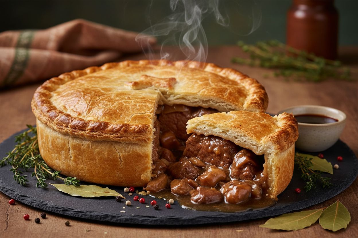 Steak and Kidney Pie recipe image