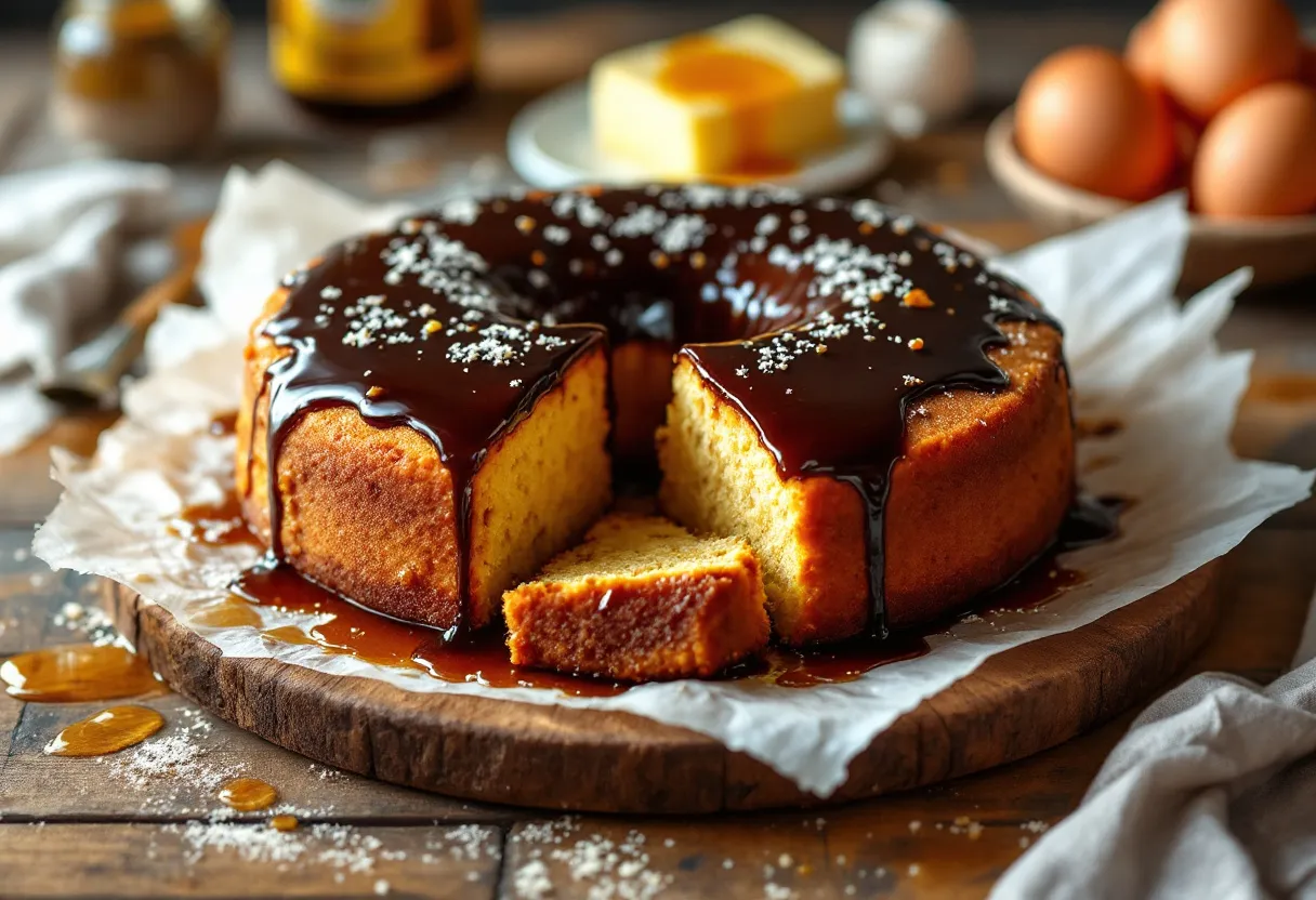 Sticky Treacle Sponge recipe image