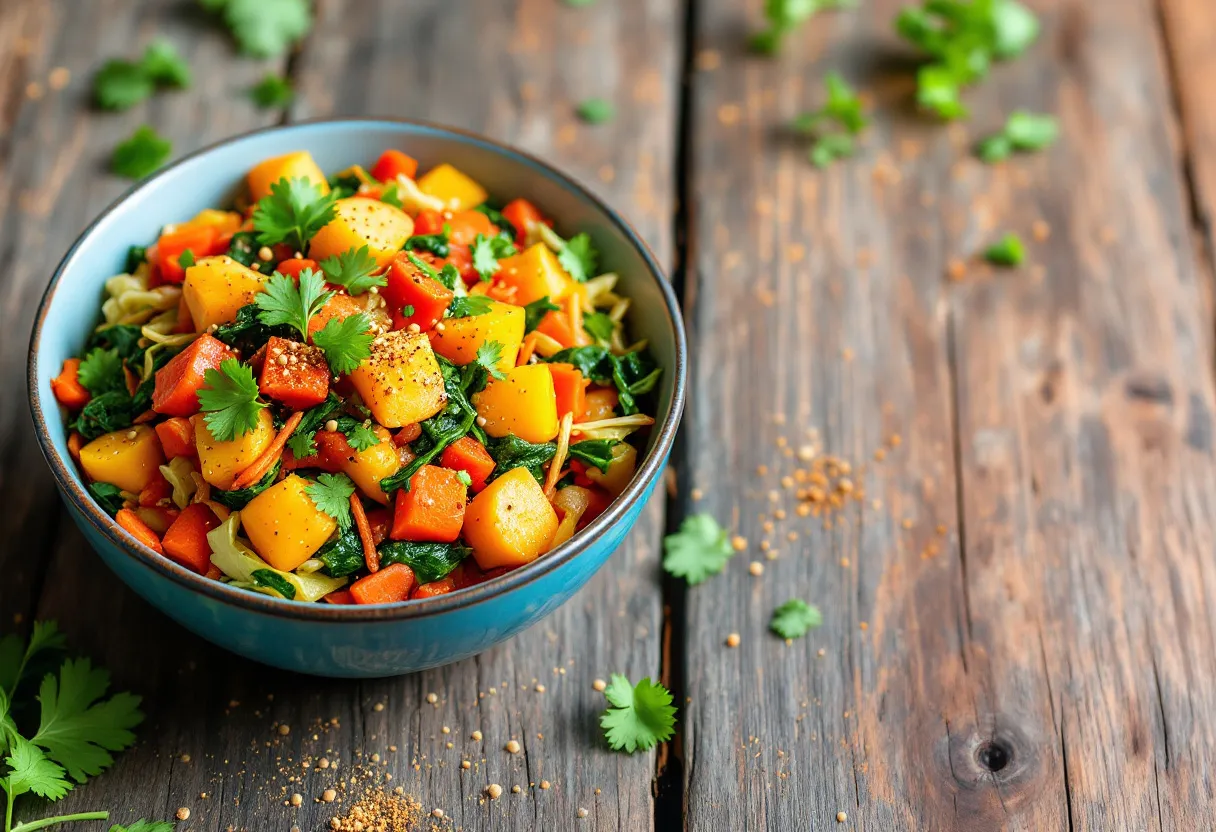 Sufi Sabzi Stir recipe image