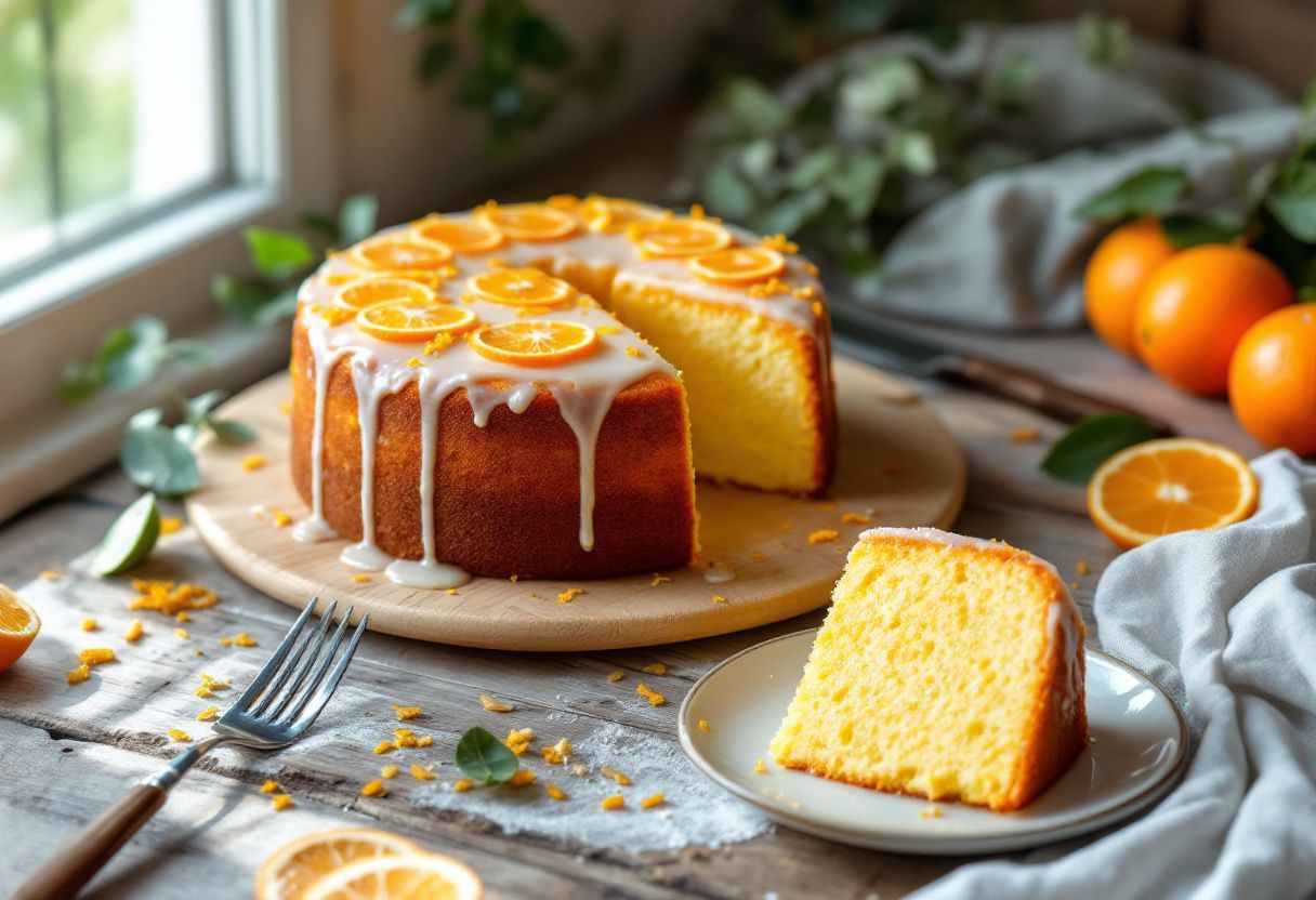 Sunny Citrus Cake recipe image