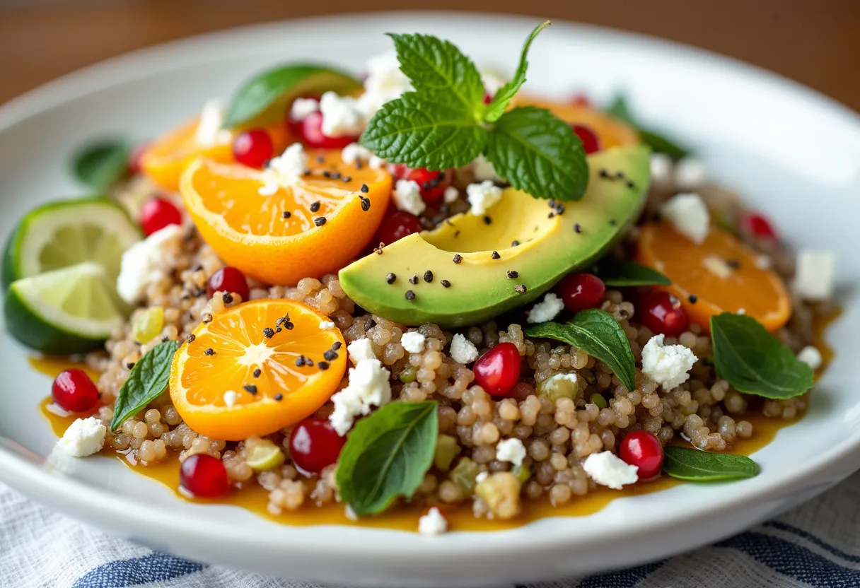Sunny Citrus Quinoa Bowl recipe image
