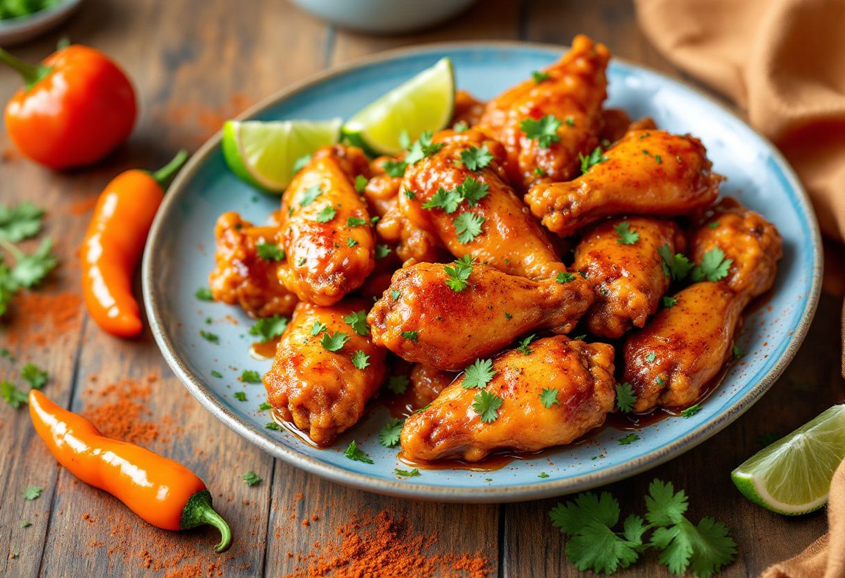 Sunny Serrano Wings recipe image