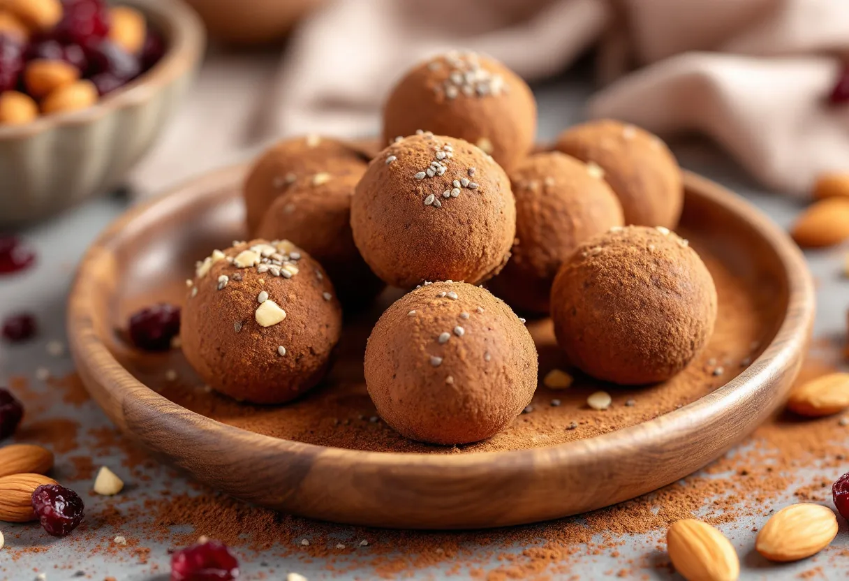 Sunrise Cocoa Balls recipe image